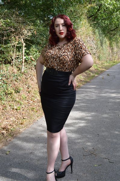 Miss Fortune UK Leopard Print Polly Blouse