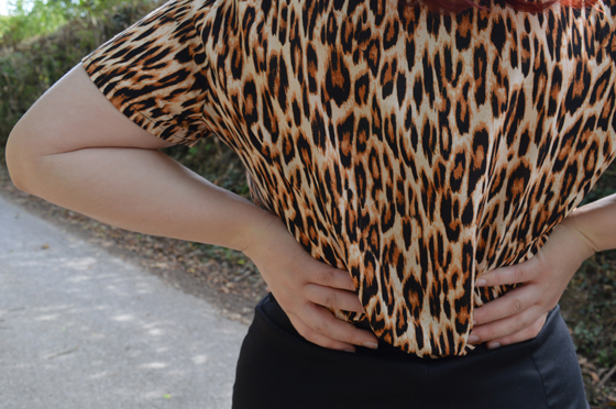 Miss Fortune UK Leopard Print Polly Blouse