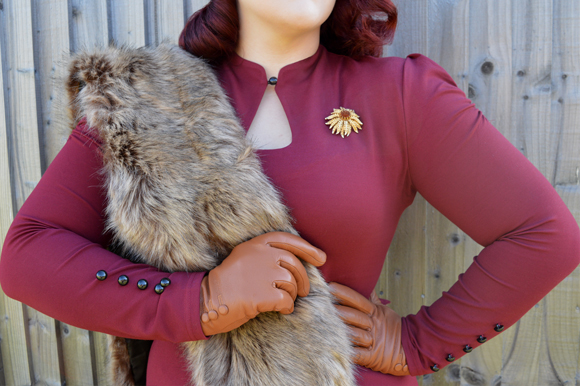 Voodoo Vixen Red Dita Dress