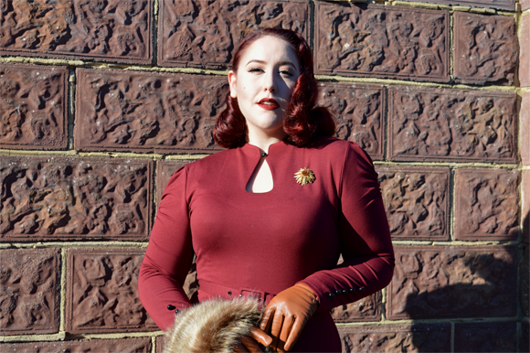 Voodoo Vixen Red Dita Dress