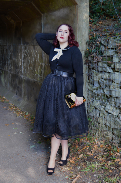 Voodoo vixen Katy pearl cardigan