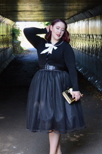 Voodoo vixen Katy pearl cardigan