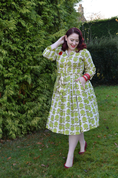 Love UR Look Green Apple shirt dress