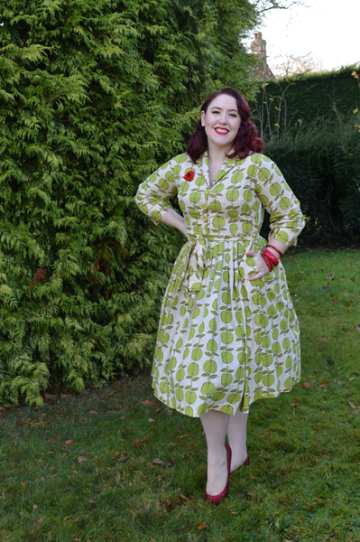 Love UR Look Green Apple shirt dress