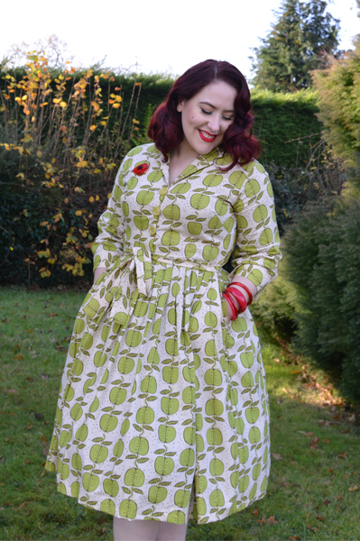 Love UR Look Green Apple shirt dress