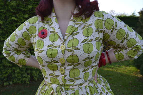 Love UR Look Green Apple shirt dress