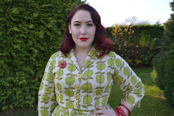 Love UR Look Green Apple shirt dress