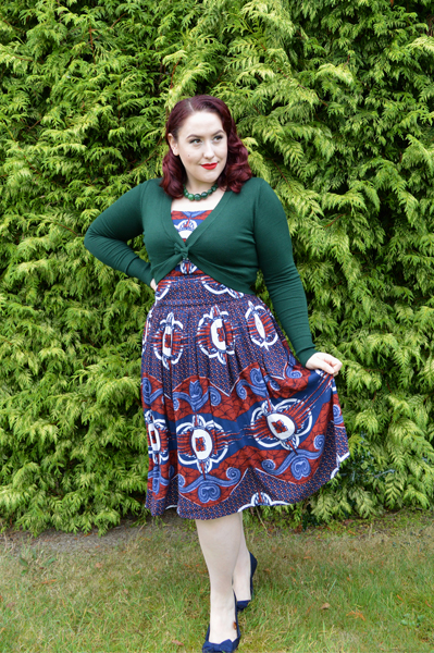 Voodoo Vixen Elle Cardigan Shrug Green