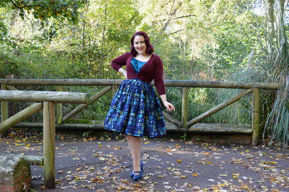 Lulu Hun Navy Dolly High Heels Collectif