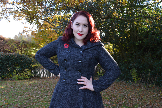Collectif Sparkle Tweed Rosie Skirt Heather Cropped Hooded Jacket