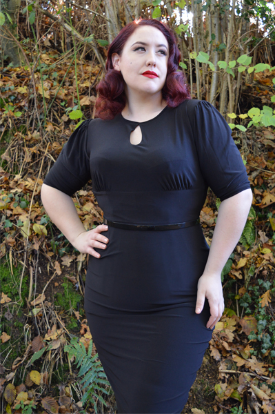 Ellen Puff Sleeve Keyhole Dress Zoe Vine