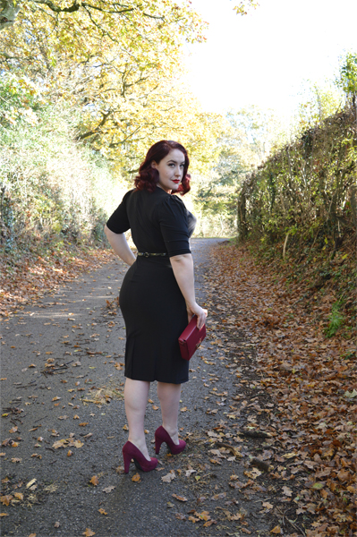 Ellen Puff Sleeve Keyhole Dress Zoe Vine