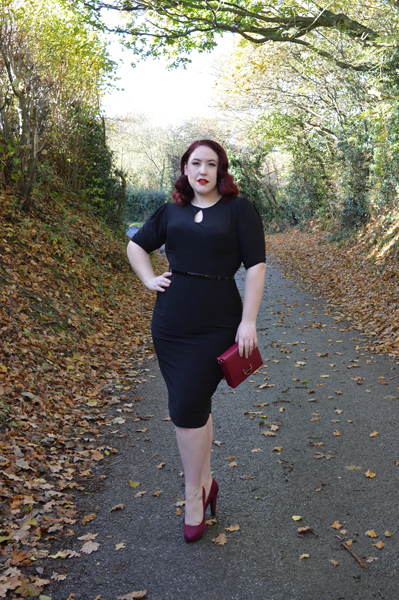 Ellen Puff Sleeve Keyhole Dress Zoe Vine