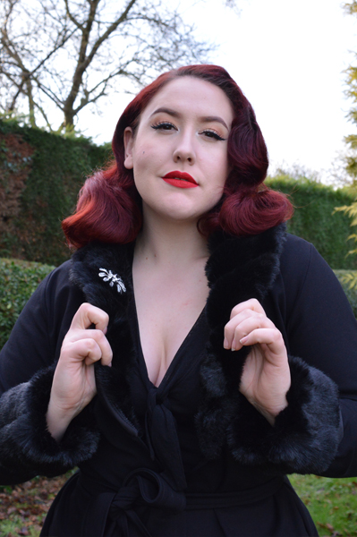 Black Divine Jacket Heart of Haute Deadly is the Female