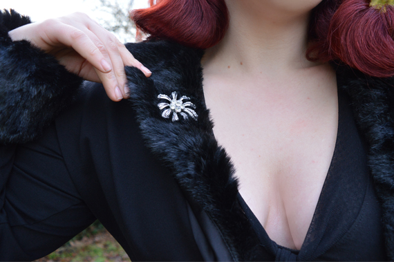 Black Divine Jacket Heart of Haute Deadly is the Female