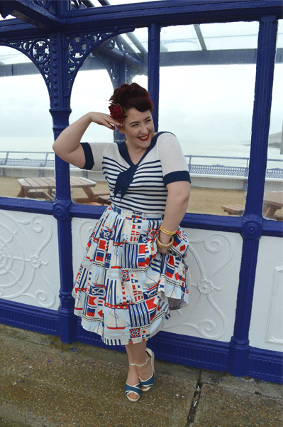 Hell Bunny Coco Top and Lighthouse 50s Skirt
