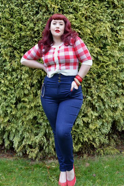 Collectif Nomi High Waisted Pants Jeans