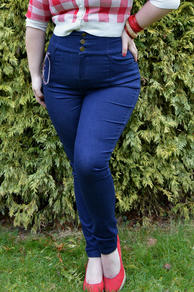 Collectif Nomi High Waisted Pants Jeans