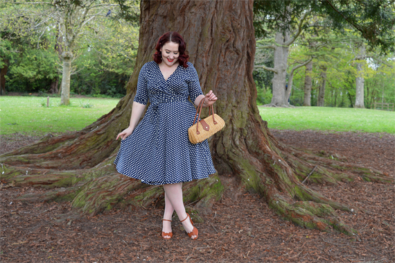 Unique Vintage Kelsie Wrap Dress