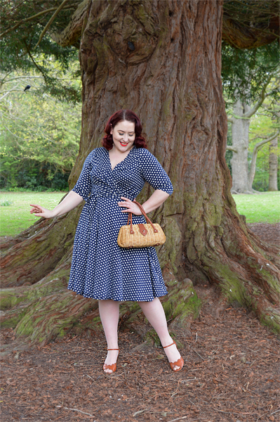 Unique Vintage Kelsie Wrap Dress
