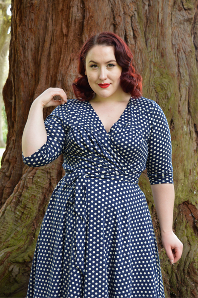 Unique Vintage Kelsie Wrap Dress