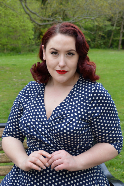 Unique Vintage Kelsie Wrap Dress