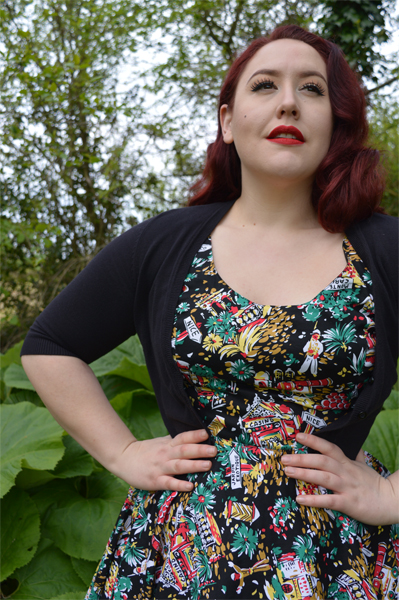 Hell bunny Monte Carlo 50s Dress