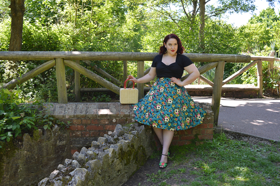 Banned Dancing Days She Who Dares Top Daytrip Skirt Kara bag April Love shoes