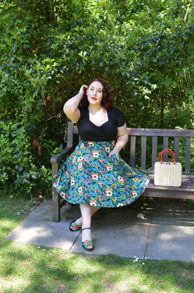 Banned Dancing Days She Who Dares Top Daytrip Skirt Kara bag April Love shoes