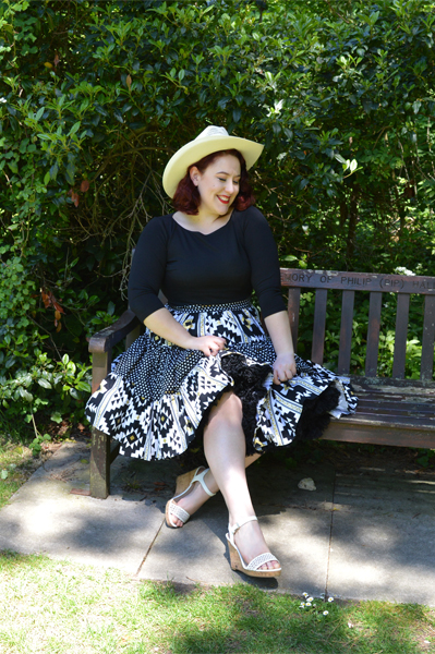 Lil' Lou Lou Boogie Woogie Southwestern skirt