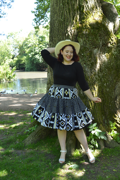 Lil' Lou Lou Boogie Woogie Southwestern skirt