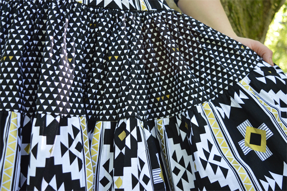 Lil' Lou Lou Boogie Woogie Southwestern skirt