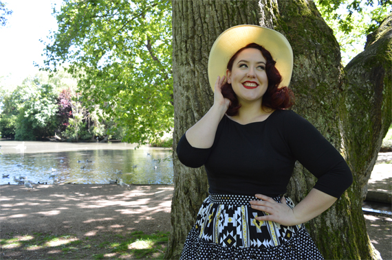 Lil' Lou Lou Boogie Woogie Southwestern skirt