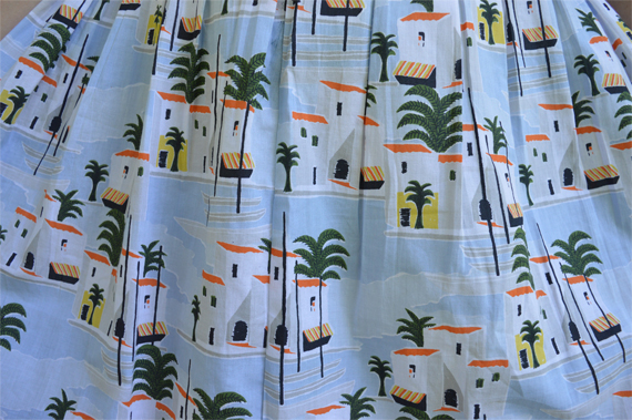 Emily and Fin Moroccan Riviera Claudia Cotton dress 