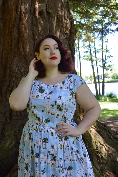 Emily and Fin Moroccan Riviera Claudia Cotton dress 