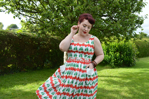 Nora Abstract swing dress Collectif Clothing