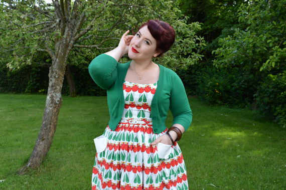 Nora Abstract swing dress Collectif Clothing