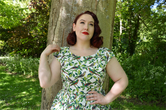 Emily and Fin Tropical Parakeets Claudia dress