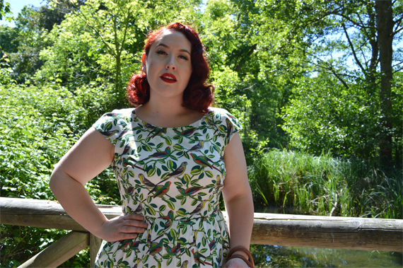 Emily and Fin Tropical Parakeets Claudia dress