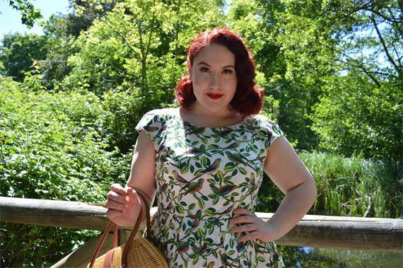 Emily and Fin Tropical Parakeets Claudia dress