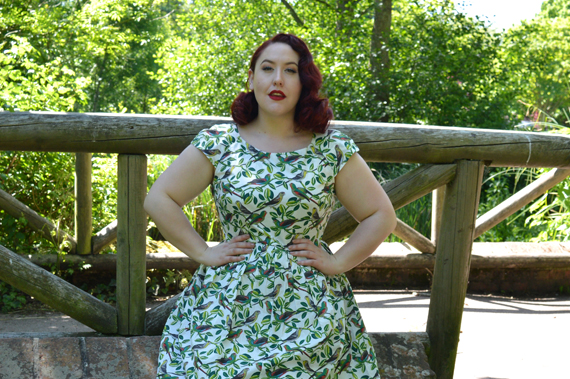 Emily and Fin Tropical Parakeets Claudia dress