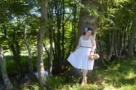 Hearts and Found custom made Gilda dress