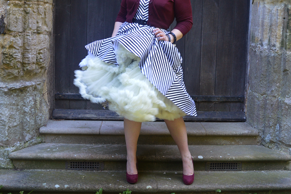 Malco Modes Ivory Petticoat Samantha