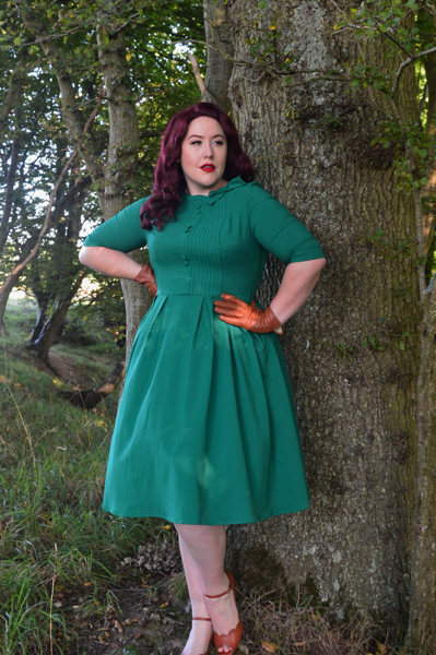 slim fit dress slacks Aubrey Dress – Hell Bunny