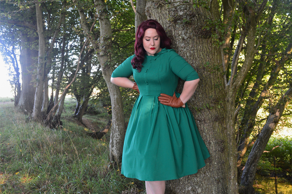 Green Madison dress Hell bunny discount code