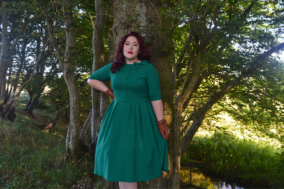 Green Madison dress Hell bunny discount code