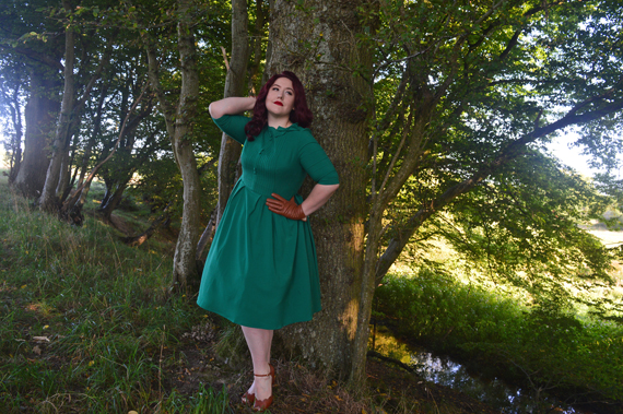 Green Madison dress Hell bunny discount code