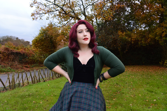 Doll Me Up Sugar black top peebles 50s skirt