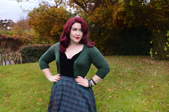 Doll Me Up Sugar black top peebles 50s skirt