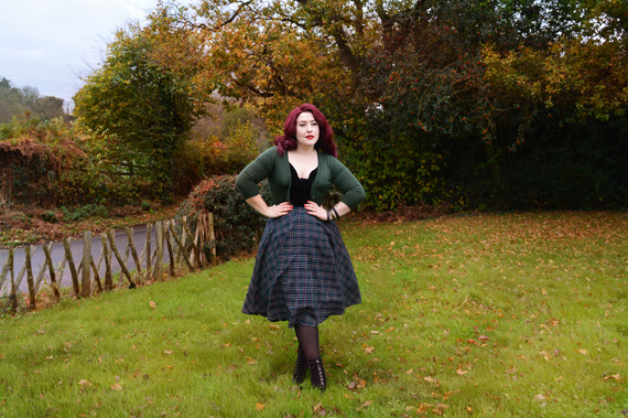 Doll Me Up Sugar black top peebles 50s skirt